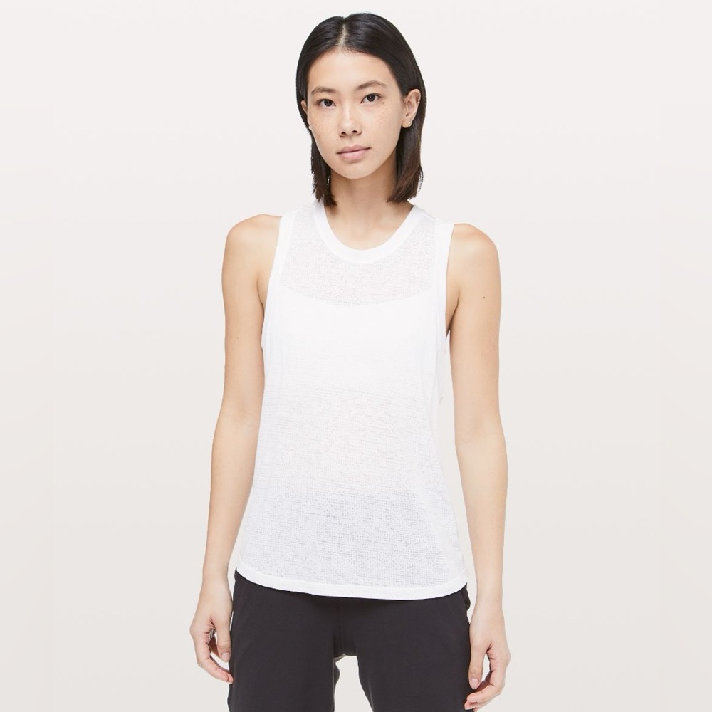 Lululemon Timeless Classic Tank Top – White Size 8